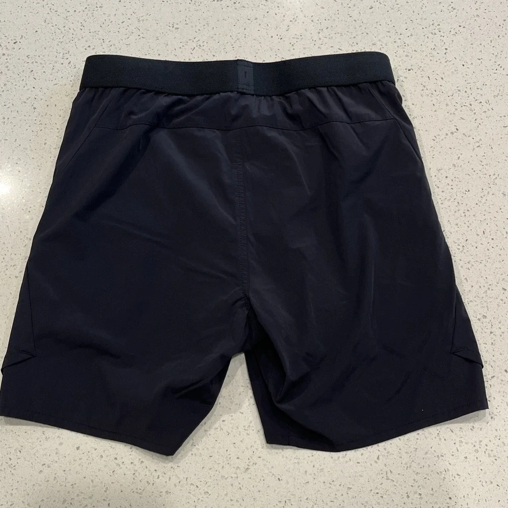 Ten Thousand Session Shorts Mens M Black 7 Inch Lined Running Gym Interval